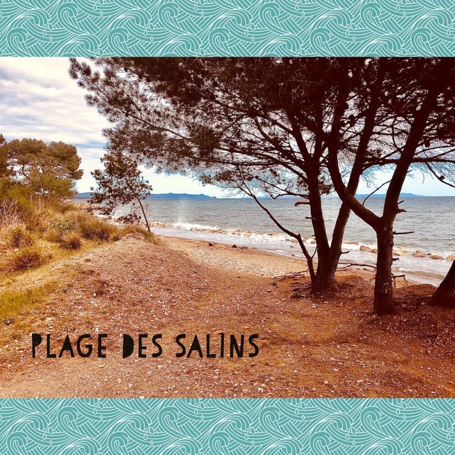 Studio Port D'Hyeres Vue Mer Et Iles De Porquerolles Et Port-Cros Exterior foto