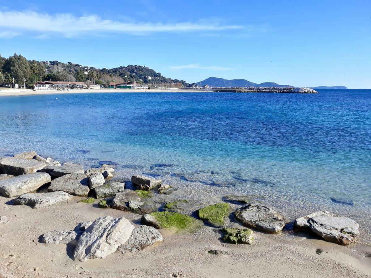 Studio Port D'Hyeres Vue Mer Et Iles De Porquerolles Et Port-Cros Exterior foto